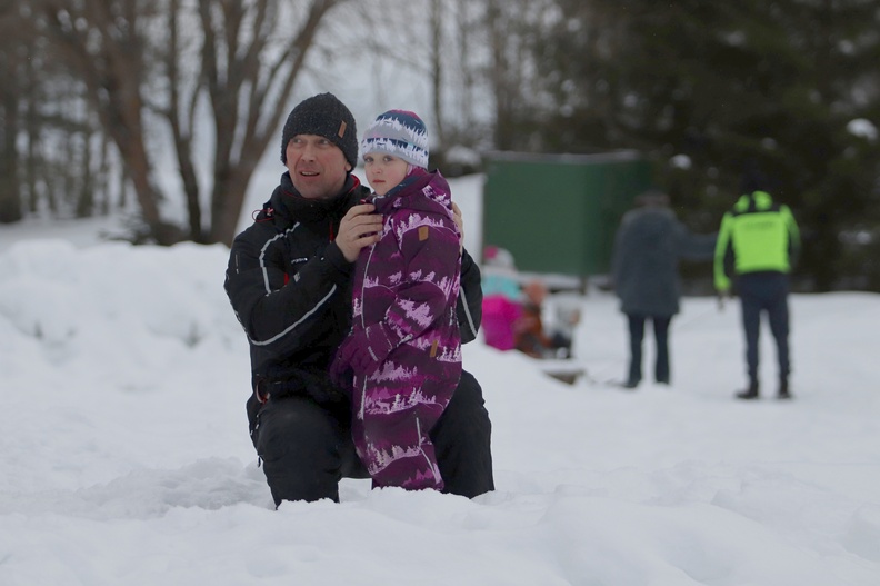 Vastlaliug Venevere järvel ja kallastel