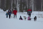 Vastlaliug Venevere järvel ja kallastel