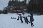 Vastlaliug Venevere järvel ja kallastel