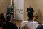 Kõpu kiriku altariseina taasavamisele pühendatud konverents Kõpu mõisas.