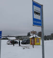 Kuhjavere bussiootekoja avamine.